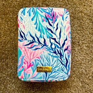 NEW Lilly Pulitzer Makeup Brushes + Case